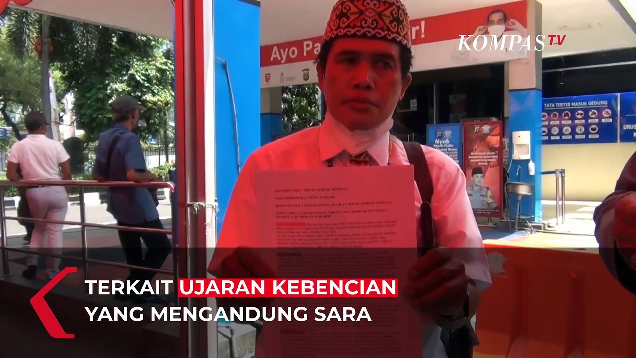 Rocky Gerung Dilaporkan ke Polisi Terkait Dugaan Ujaran Kebencian