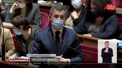 Antilles : Darmanin déplore « une cinquantaine de policiers et de gendarmes blessés »