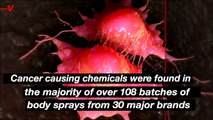 Cancer Causing Chemicals Found in Majority of Aerosol Body Sprays