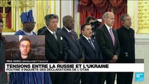 L'Ukraine demande à l'Otan de préparer des sanctions contre la Russie en cas d'invasion