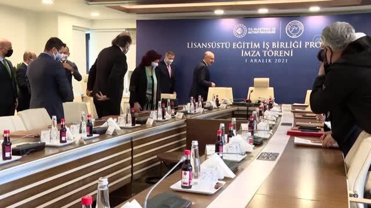 Son dakika haber... Ulaştırma ve Altyapı Bakanlığı ile Gazi Üniversitesi Rektörlüğü arasında iş birliği protokolü imzalandı