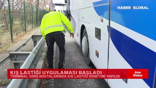Kış lastiği uygulaması başladı! Kurala uymayan sürücülere 846 lira ceza
