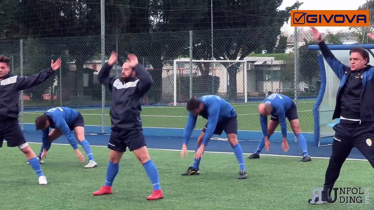 Nazionale Attori di Calcio Allenamento intensivo Dicembre
