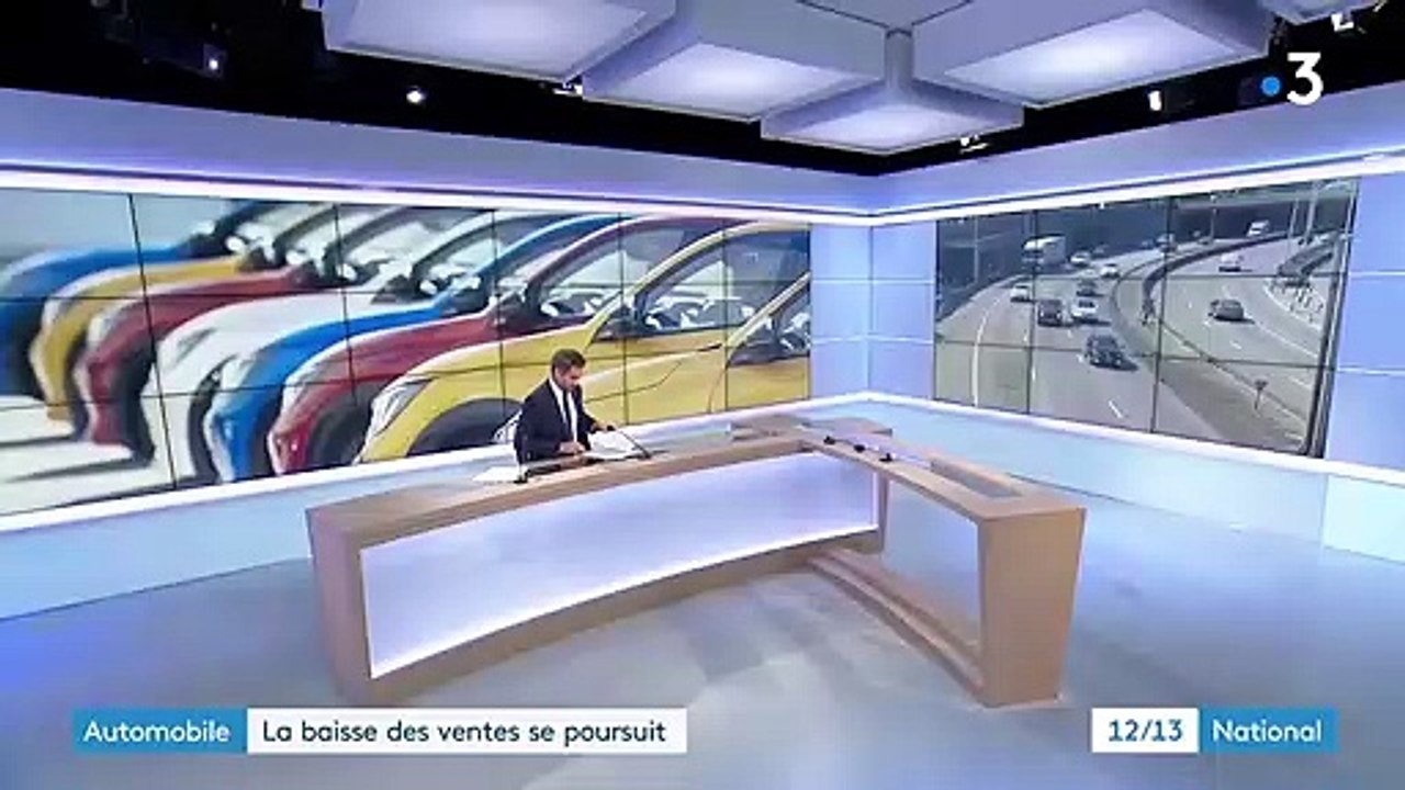 Automobile : baisse des ventes de voitures pour le sixième mois consécutif