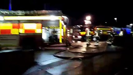 Blaze under control at Northampton fire