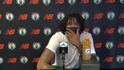 Robert Williams says the flu was tough: “I was down bad, man.” | Shootaround Interview 12-1