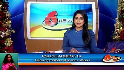 Police arrest 14 following murders of Prisons Officers