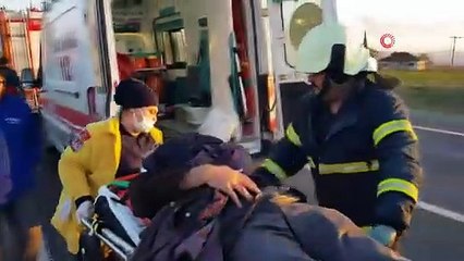 Uygulama noktasında ani fren yapınca kazaya sebep oldu