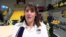 Interview maritima: Lauriane Dolt après l'élimination de Mulhouse Basket à Fos