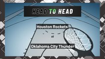 Oklahoma City Thunder vs Houston Rockets: Moneyline