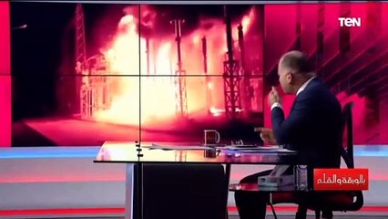 خراب ودمار.. شاهد آثار للنيران المشتعلة في سد تاكيزي