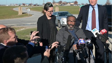 Gracié après 43 ans de prison, il devient millionnaire