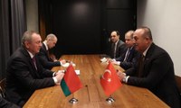 Son dakika! Bakan Çavuşoğlu, Belarus Dışişleri Bakanı Makei ile görüştü