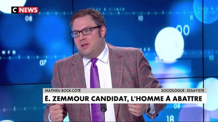 Mathieu Bock-Côté : «Éric Zemmour doit accepter l'idée qu'on va le traiter à la manière d'un paria»