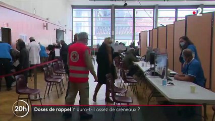 Dose de rappel : ruée dans les centres de vaccination contre le Covid-19