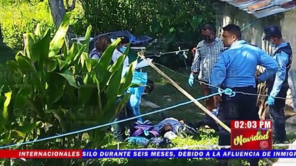 A su casa llegan a matar a hombre en bo. Agua Escondida, Marcala, La Paz