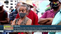 Brasil: Movimientos sociales protestan contra desalojos, hambre y desempleo