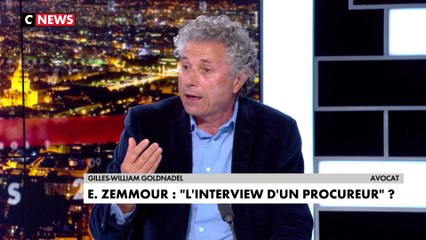 Gilles-William Goldnadel : «On est obligé de défendre Éric Zemmour tellement il est accablé»