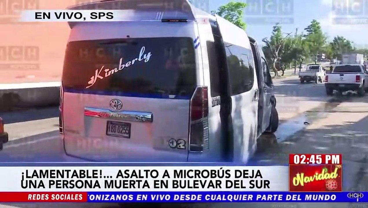 ¡fatal Un Muerto Y Dos Heridos Deja Supuesto Asalto A Bus En Bulevar Del Sur Sps Vídeo 7251