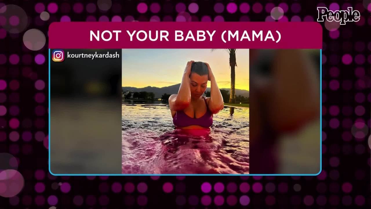 Kourtney Kardashian Calls Out Fan Who Asks If She's Pregnant: 'Are We Really Gonna Do This?'
