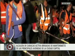 Alcaldía de Caracas realizó mantenimiento profundo de la autopista Valle-Coche en Caracas
