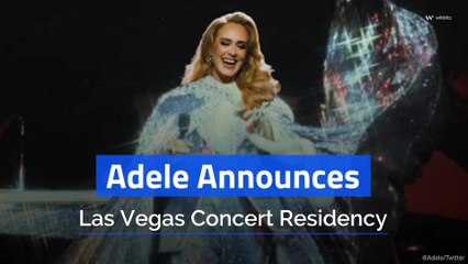 Adele Announces Las Vegas Concert Residency
