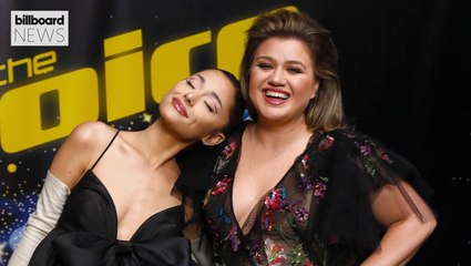 Ariana Grande and Kelly Clarkson Try to Out-Sing Each Other & It’s Amazing | Billboard News