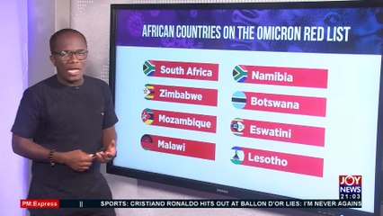 Omicron in Ghana: Averting a fourth COVID wave – PM Express on JoyNews (1-12-21)