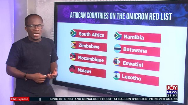 Omicron in Ghana: Averting a fourth COVID wave – PM Express on JoyNews (1-12-21)