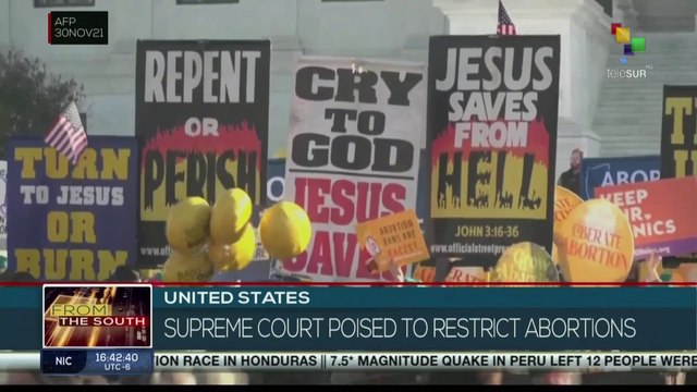 FTS 18:30 01-12: U.S. Supreme Court poised to restrict abortions