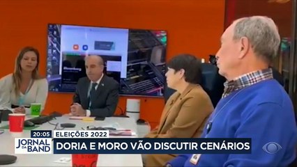 Sergio Moro e João Doria devem se reunir na semana que vem para discutir possíveis cenários das eleições de 2022.