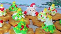 【かわいいメレンゲクッキー】クリスマスツリー3【Meringue Cookies】Christmas Trees 3 머랭쿠키 馬林糖
