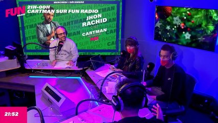 Cartman sur Fun Radio - Mercredi 1er décembre