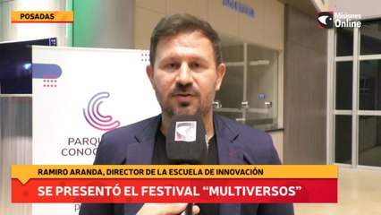 Se presentó el festival “Multiversos”