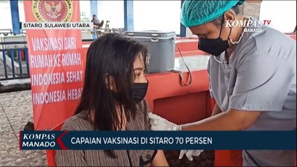 Vaksinasi Di Sitaro Capai 70 Persen
