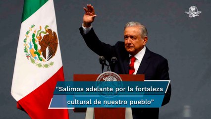 “Estamos de pie pese a la pandemia”: AMLO