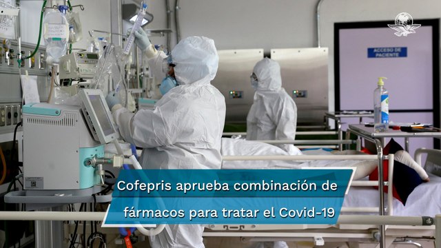 Cofepris autoriza, para uso de emergencia, combinación de fármacos inyectables para pacientes Covid
