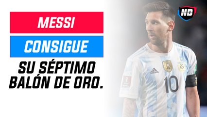 Séptimo balón de oro para Lionel Messi
