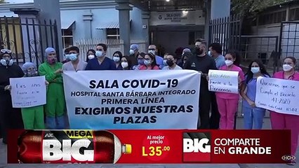 Empleados del Hospital Santa Bárbara Integrado preocupados por su futuro laboral