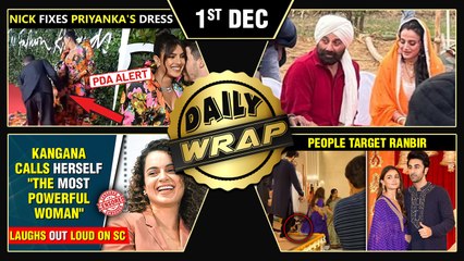 Kangana Tags Herself Most Powerful Woman,Ranbir Kicks Alia's Dress,Priyanka To Play Sati|Top 10 News