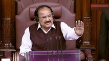 Watch: Venkaiah Naidu slams unruly Opposition MPs in Rajya Sabha