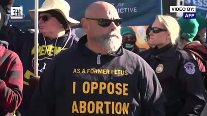 Protesters flock to US Supreme Court ahead of pivotal abortion case