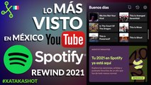 Lo MÁS escuchado en SPOTIFY y YOUTUBE en 2021 en MÉXICO y el MUNDO