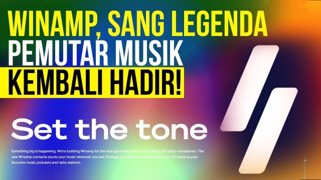 Winamp Jadi Pesaing Spotify dan iTunes