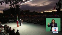 Hoy cumplimos tres años y estamos de pie”: López Obrador