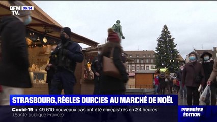 Covid-19: les mesures sanitaires durcies au marché de Noël de Strasbourg