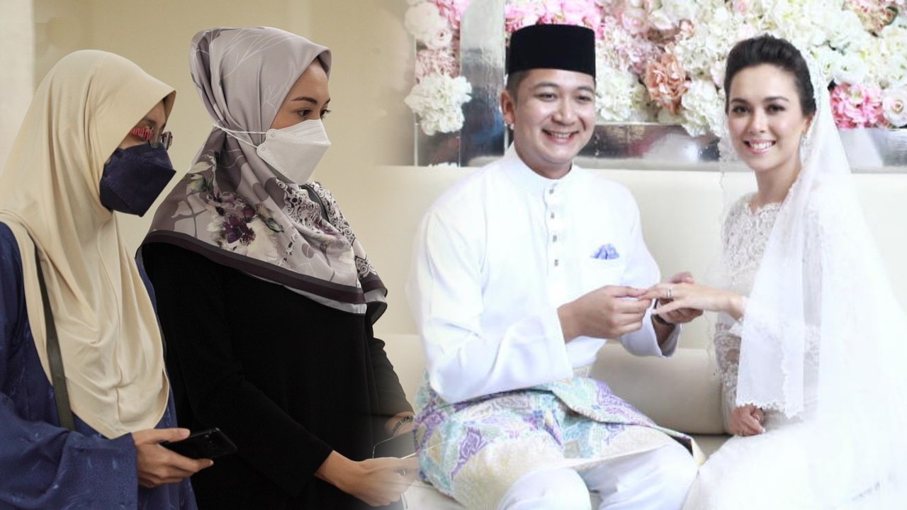 Siti Saleha berbaju kurung hitam hadir bicara kes cerai, tapi suami pula tak muncul di mahkamah