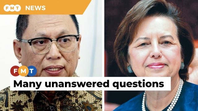 Many unanswered questions on Zeti, former minister’s alleged links to 1MDB scandal, says Puad