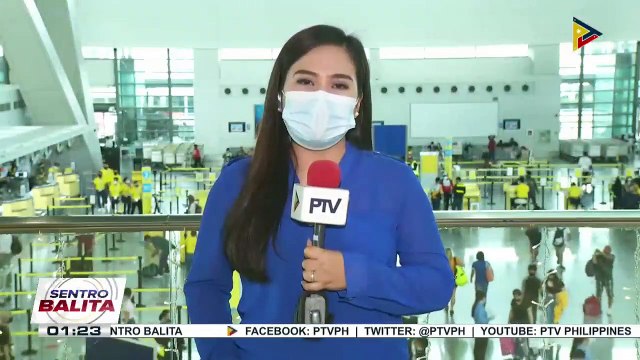 Mga manlalakbay sa NAIA, marami pa rin sa kabila ng banta ng Omicron variant; ilang Pilipino, nais sulitin na makapag-bakasyon sa Pilipinas habang wala pang lockdown
