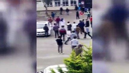 Lise bahçesine giren pitbull dehşet saçtı